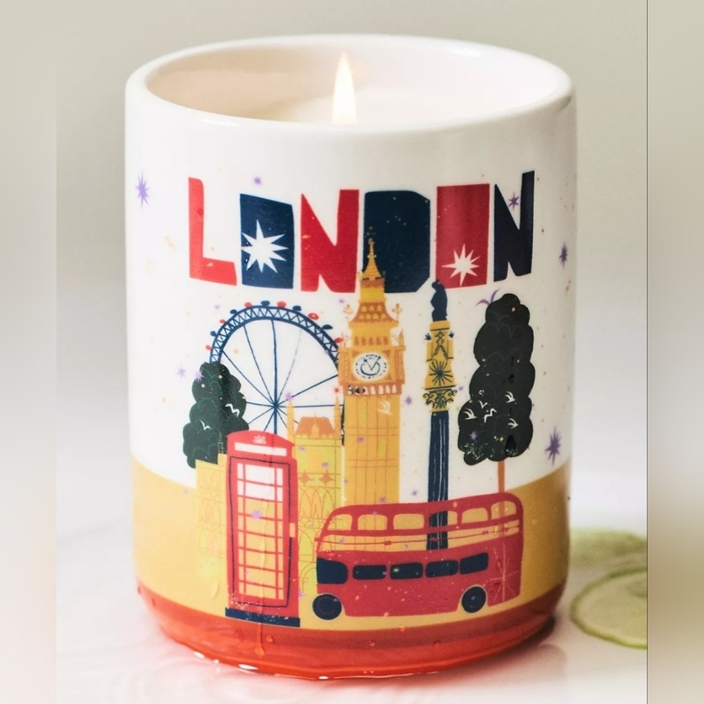 Daniella Manini Woody Spring Rain & Bright Bergamot Boxed Ceramic Candle